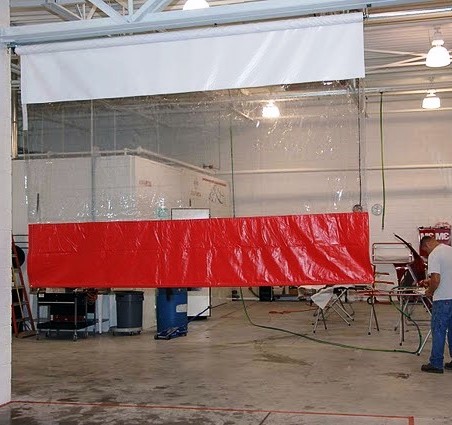 Industrial Roll-Up Curtains