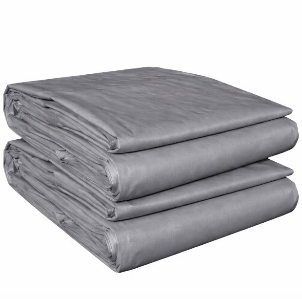 Super Duty Fire Retardant Poly Tarps | 20 Mil | Made in the USA | 120' X 120'