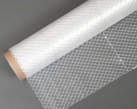 String Reinforced Clear Poly Fabric by the Yard