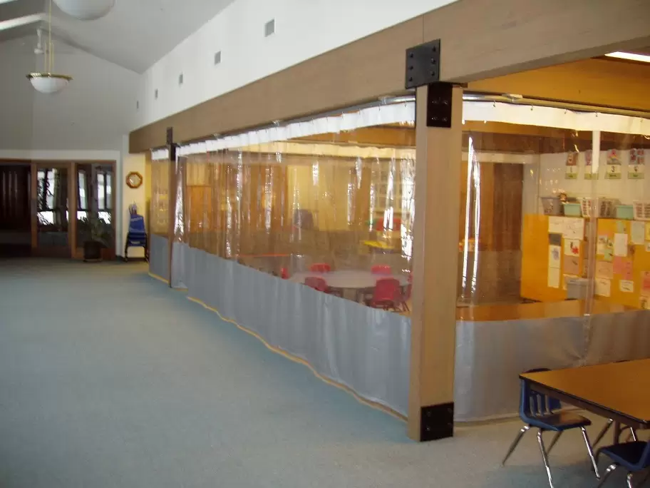 Clean Room Curtain Partitions