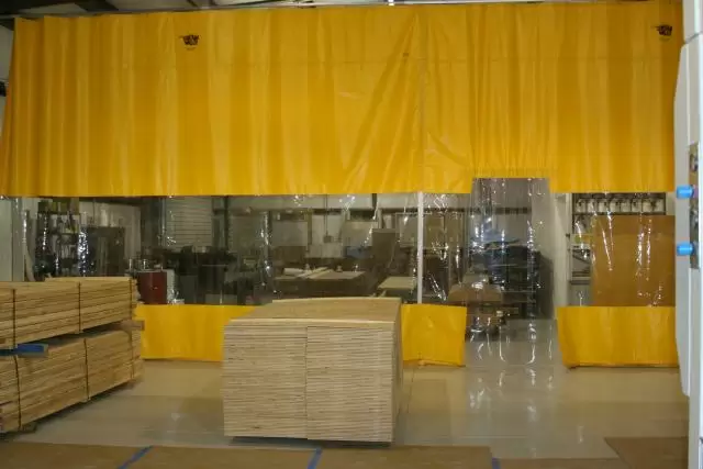 Industrial Divider Curtain Partitions
