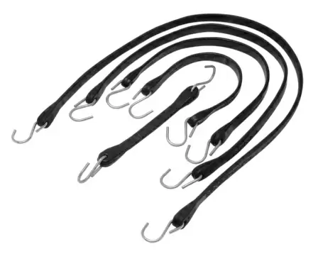 Rubber Tarp Tie-Down Straps