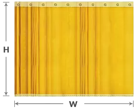 Warehouse Divider Curtain