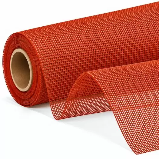 Red 10 oz Vinyl Coated Mesh 61