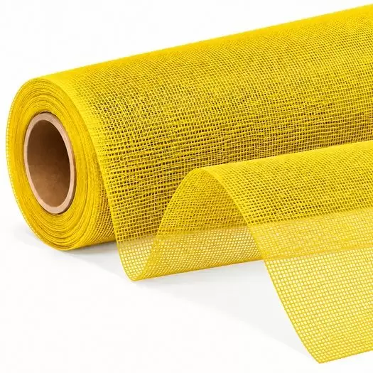 Yellow 10 oz Vinyl Coated Mesh 61
