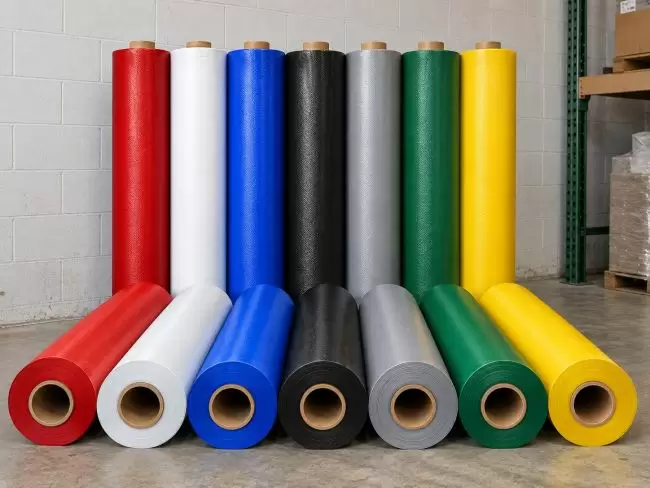 10 oz Vinyl Coated Polyester Tarp Fabric