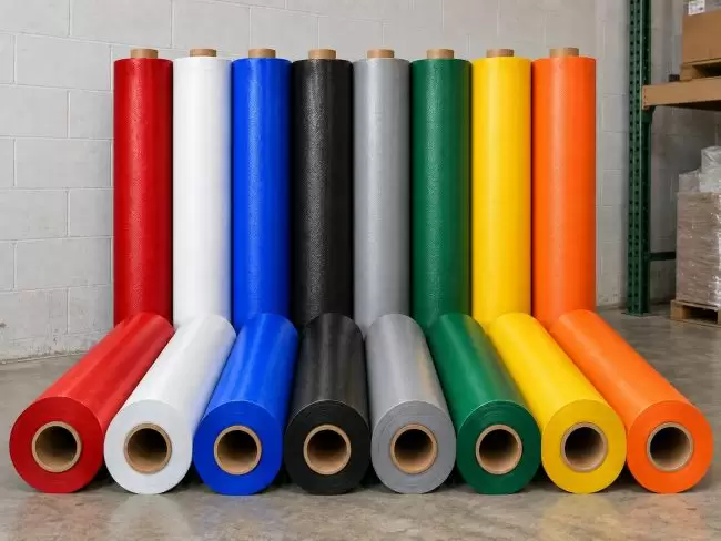 10 oz Vinyl Coated Polyester Tarp Fabric