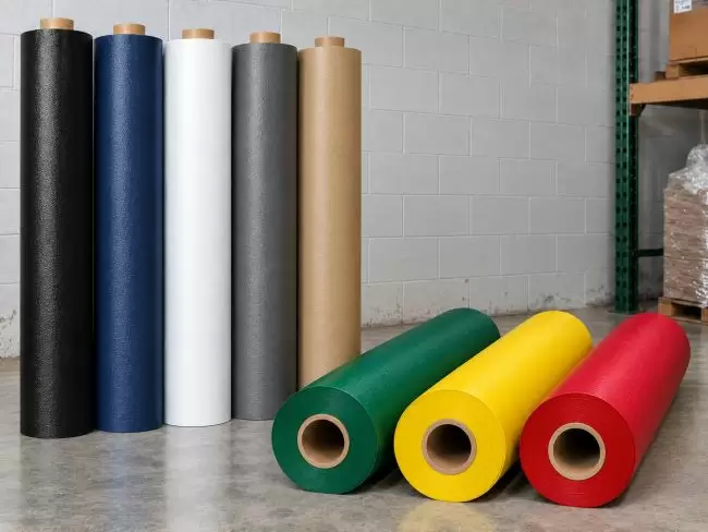 18oz Vinyl Laminated Polyester Fire Resistant Fabric