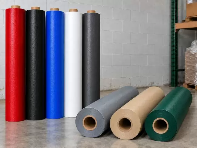 18oz Vinyl Laminated Polyester Fire Resistant Fabric