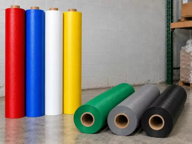 18oz Vinyl Coated Polyester Fire Resistant Fabric