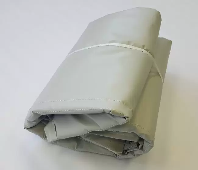 Gray Insulated Vinyl Tarps