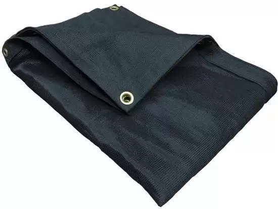 Black Mesh - 75% Shade - 8 X 16 - Sale Tarp