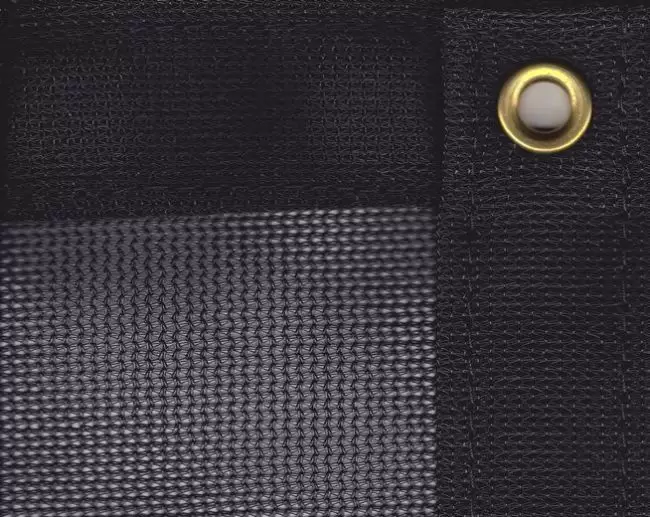 Black Mesh Truck/Shade Tarps