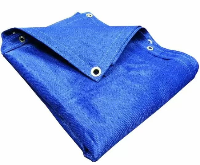 Blue Mesh Shade Tarps