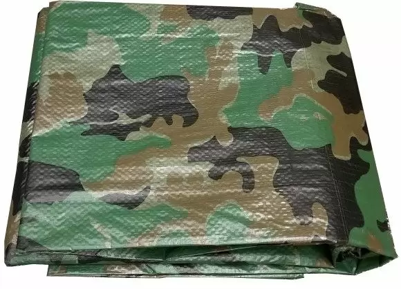 Camo Green Poly Tarp