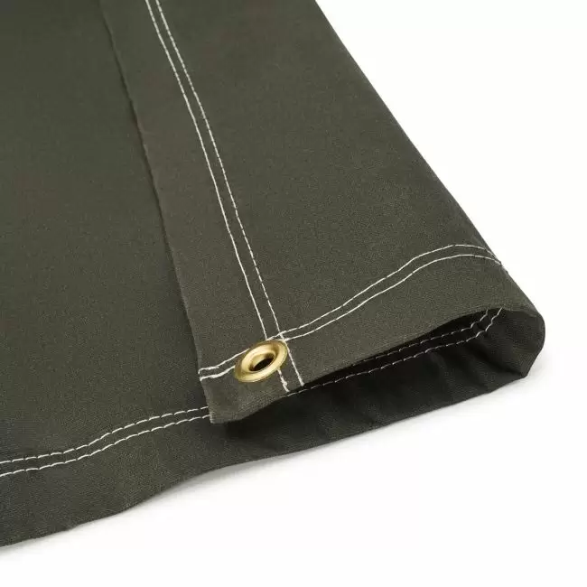Fire Retardant Canvas Tarps | 16 oz | Olive Drab Color