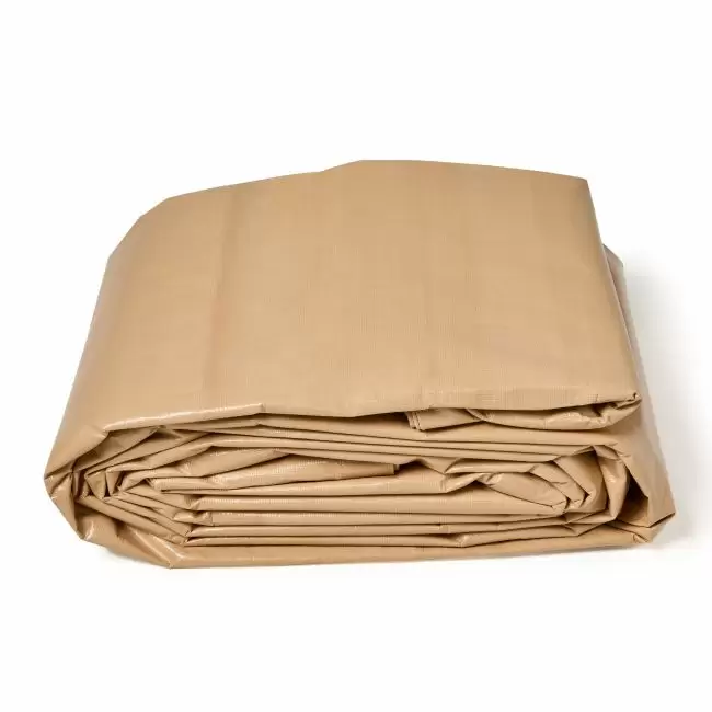 Tan Heavy Duty Poly Tarps | 12 Mil Thick | Waterproof Tarps