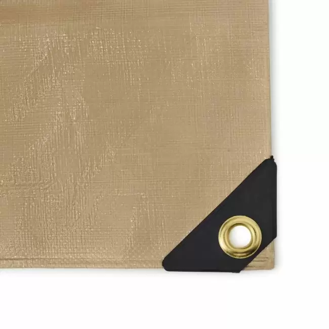Heavy Duty Tan Poly Tarp