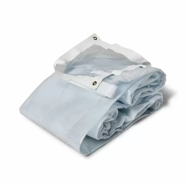 Waterproof Clear Tarp Fire Retardant | 10 x 10 | Sale Tarp