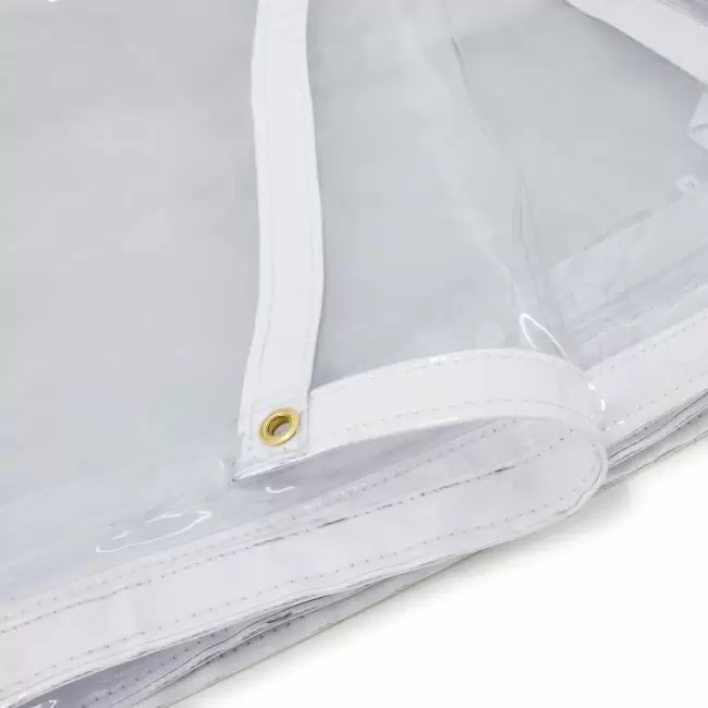 PVC Tarp - Super Clear - Extremely Durable - Custom Made - 9'10