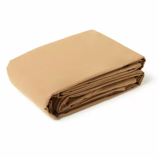 Tan Color| 8' x 10' | Waterproof Coverage | Heavy Duty Canvas Tarp | Sale Tarp