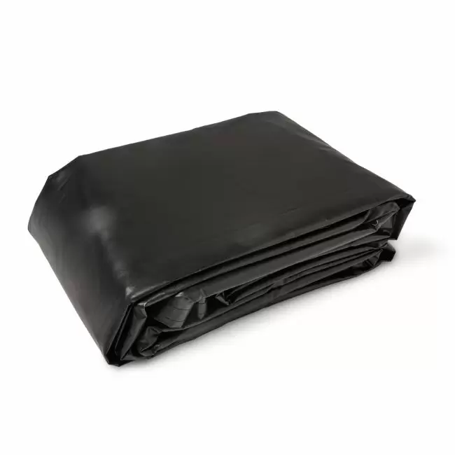 18 oz Black Vinyl Tarps | Heavy Duty | Waterproof Tarps