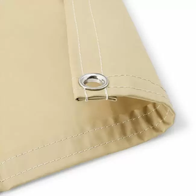 18 oz Tan Vinyl Tarps | Heavy Duty | Waterproof Tarps