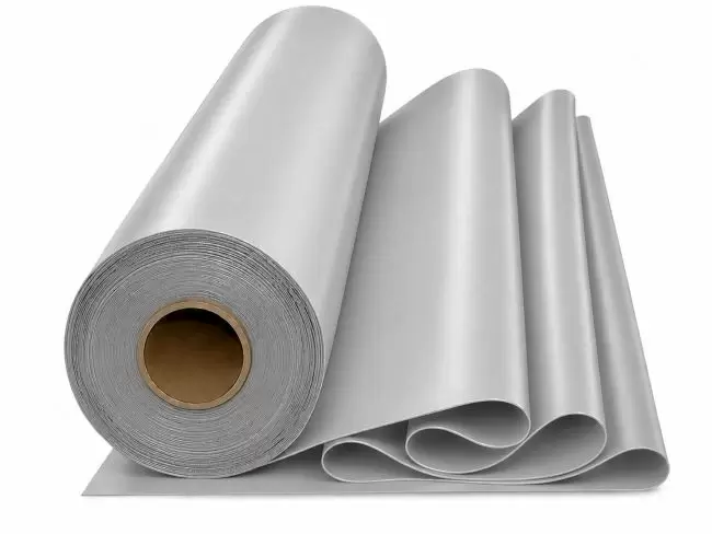 Gray 10 oz Vinyl Fire Retardant By the Roll