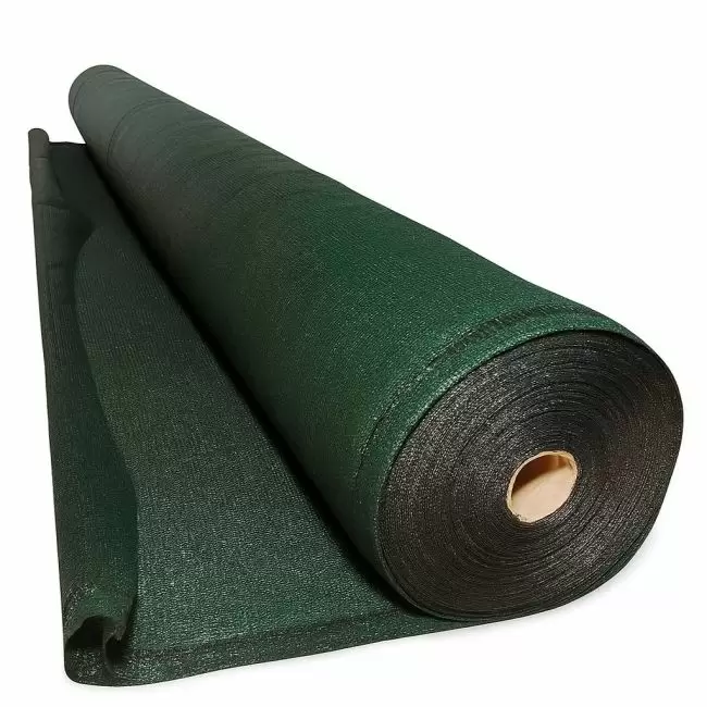 Green Privacy Fence Windscreen