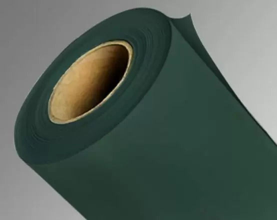 40oz Vinyl Coated Fabric Roll Forest Green