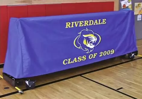 Gym Floor Cover Mobile Storage Rack Cover