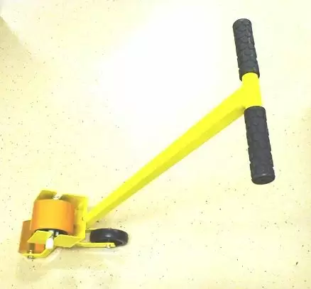 Stand-up Walk-behind Floor Cover Seaming Tape Dispenser
