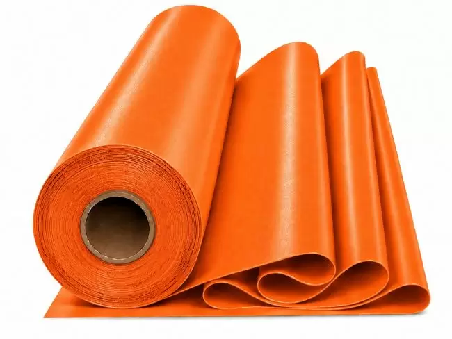 Orange Color Herculite Showtime II Fabric Roll