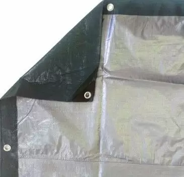 Green / Silver Poly Tarp