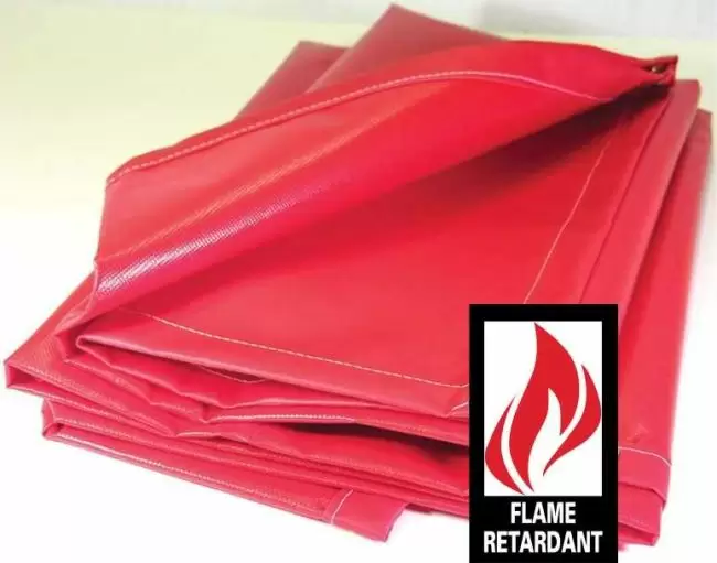 Red Salvage Tarp