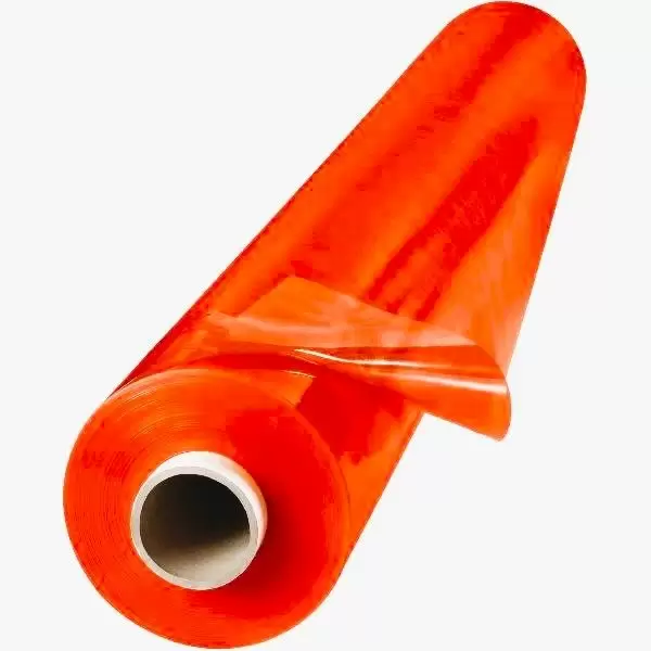 Red Tinted Welding Screen Vinyl Roll