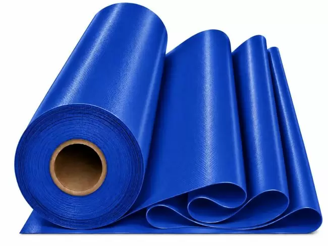 Royal Blue 22oz Vinyl Coated Polyester Fabric