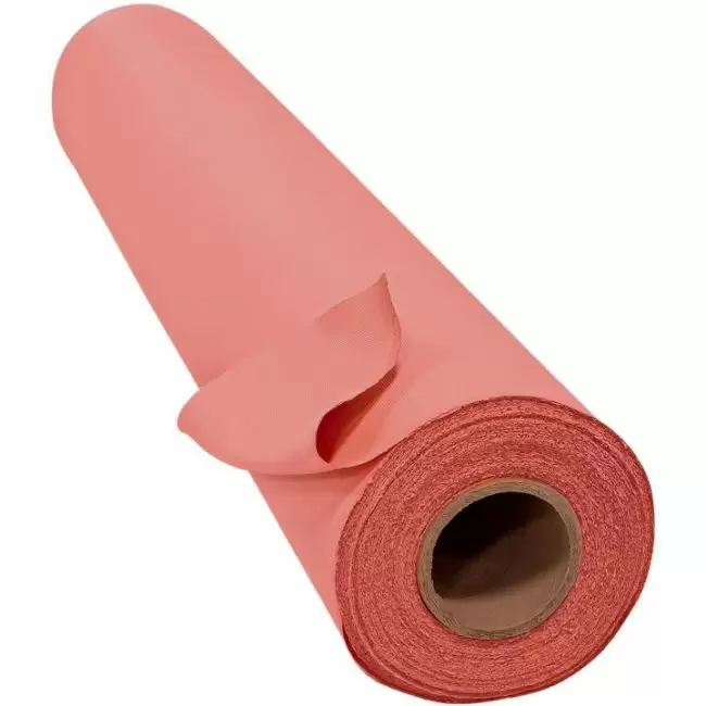 Salmon Acrylic Coated Fiberglass Fabric By The Yard / Roll
