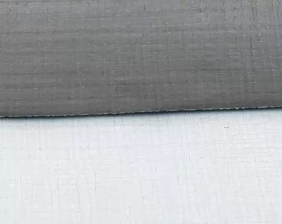 12 Mil Silver / White Poly Fabric