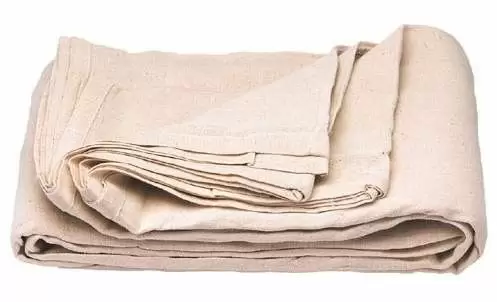 White Canvas Drop Cloth