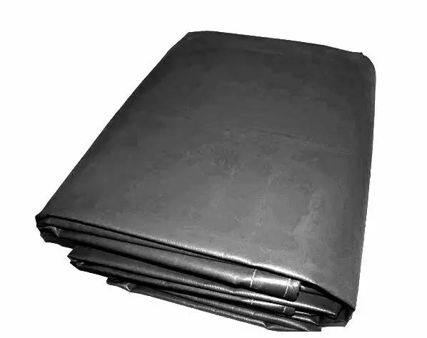 Gray Vinyl Tarp