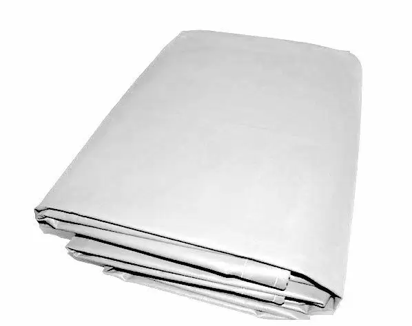 White Medium Duty Vinyl 10 oz Tarp