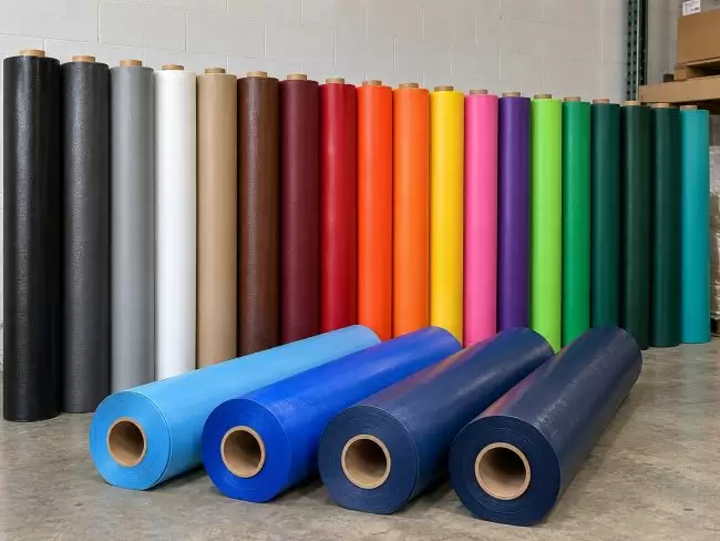 18oz Vinyl Coated Polyester Waterproof Tarp Fabric