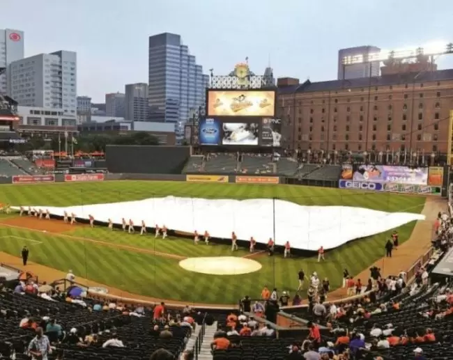 Baseball Infield Cover