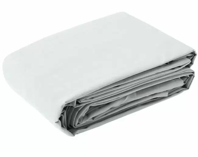 White Waterproof Canvas Tarp