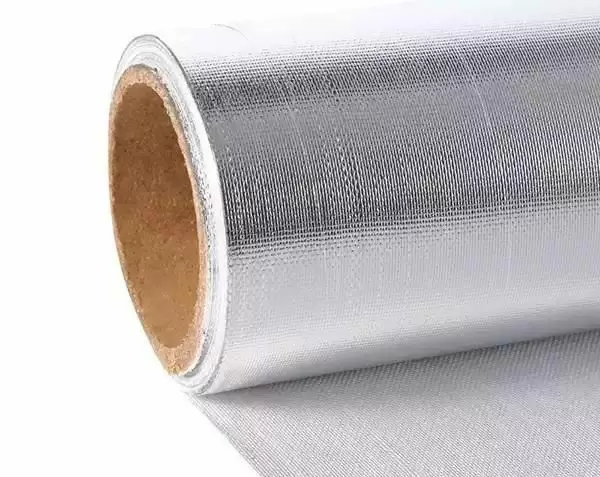 Aluminized Fiberglass Fabric 34-Yard Roll 