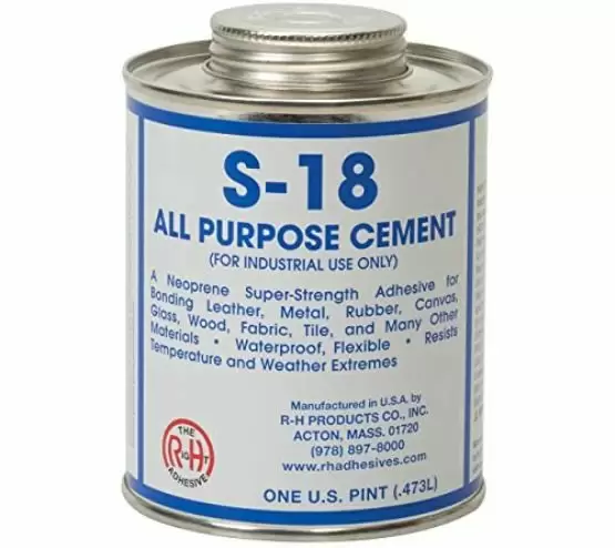 Tarp Glue Cement - Neoprene Adhesive - Quart