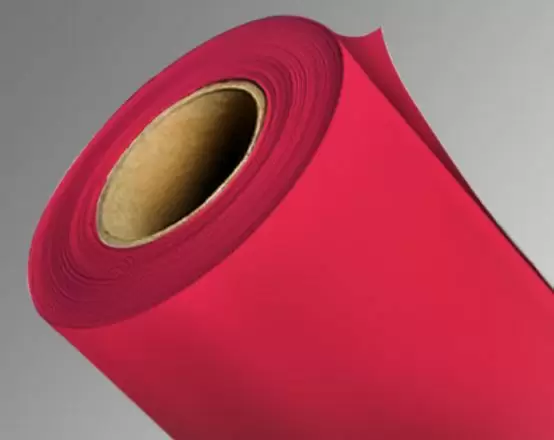 Red  22oz Vinyl Fabric Roll