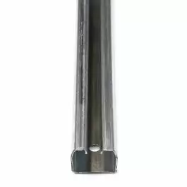 Tarp Track Industrial Curtain Track | 6-Foot Section | Galvanized Steel