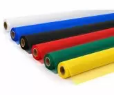 10 oz Vinyl Coated Mesh 61" Wide by the Yard | White - Blue - Black - Red - Green - Yellow Colors 